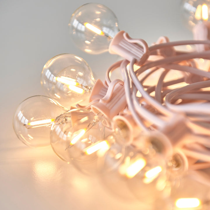 Indoor Outdoor Pastel Festoon Lights