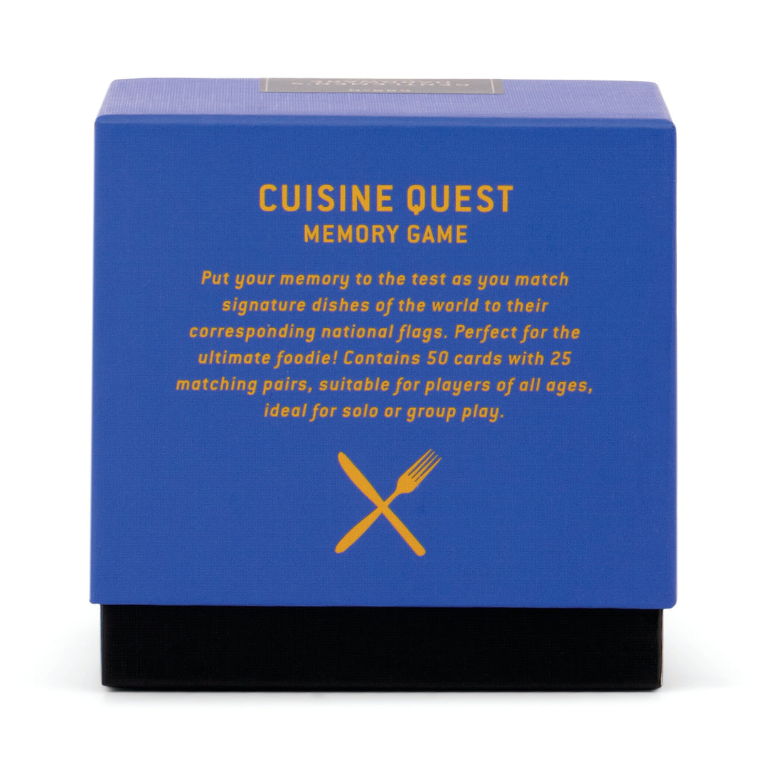 Cuisine Quest Memory Game