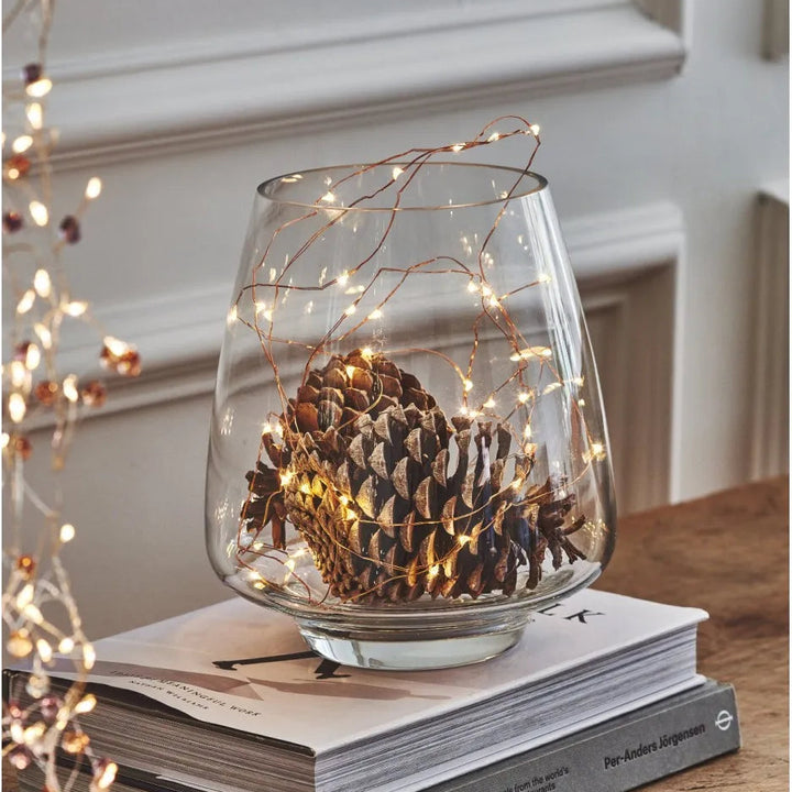 15 meter kobbertråd lysstreng