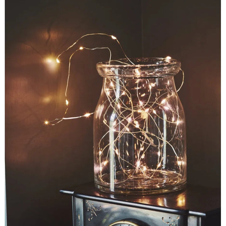 15 meter kobbertråd lysstreng