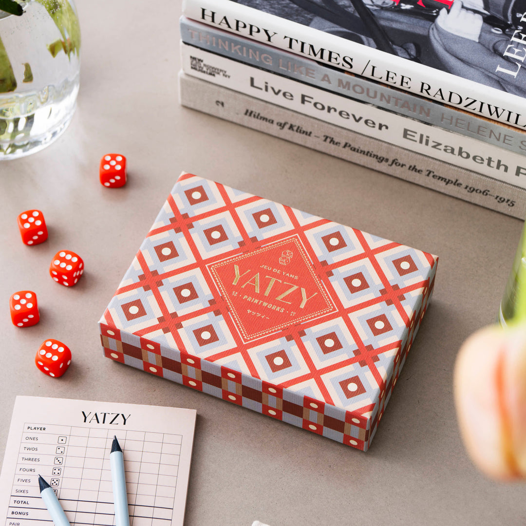 Printworks Bazaar Yatzy Dice Game
