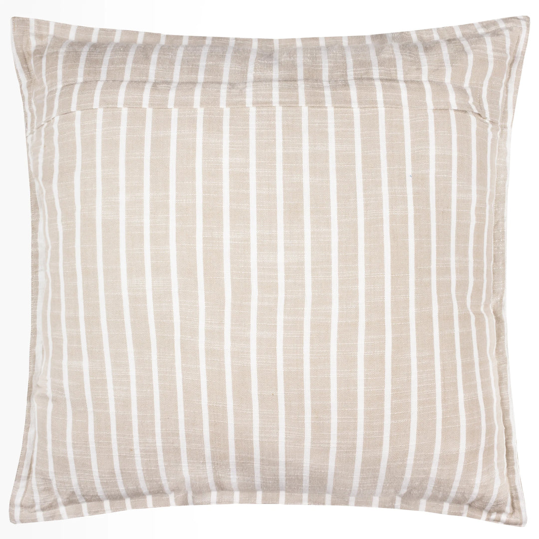 Hessle Stripe Outdoor Cushion in Natural