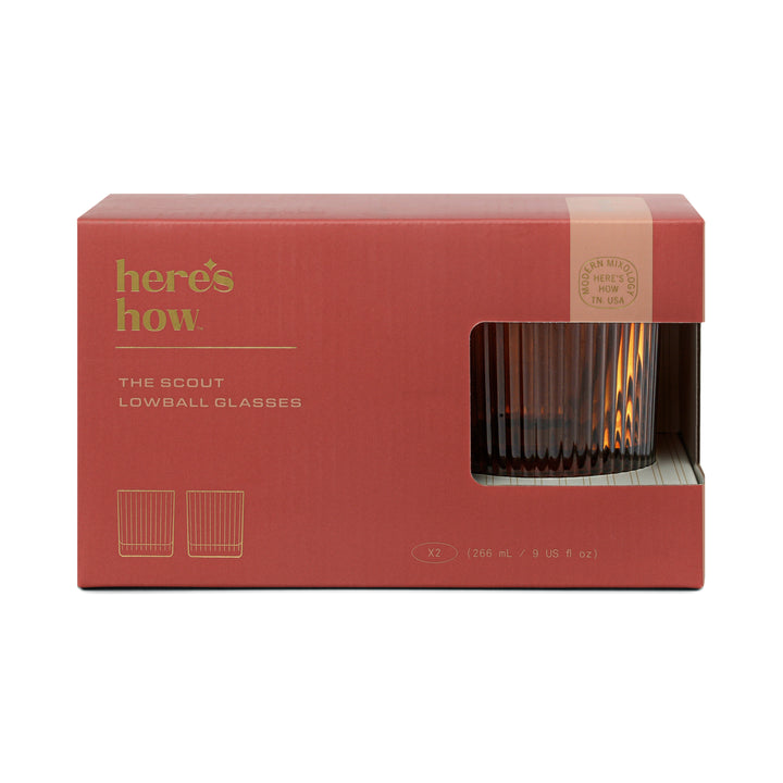 The Scout Lowball Glass Set of 2