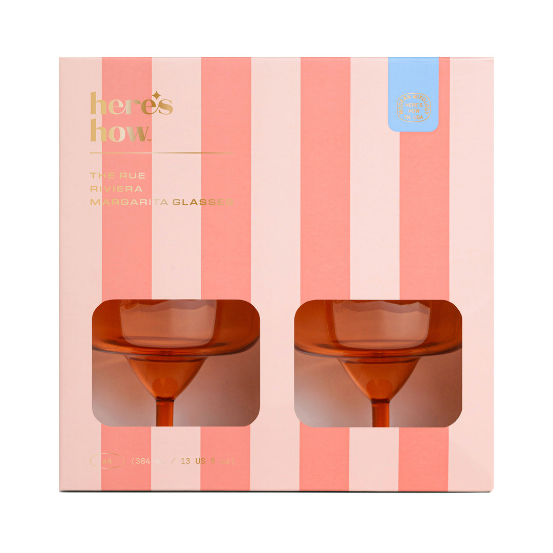 The Rue Margarita Acrylic Glasses Set of 4