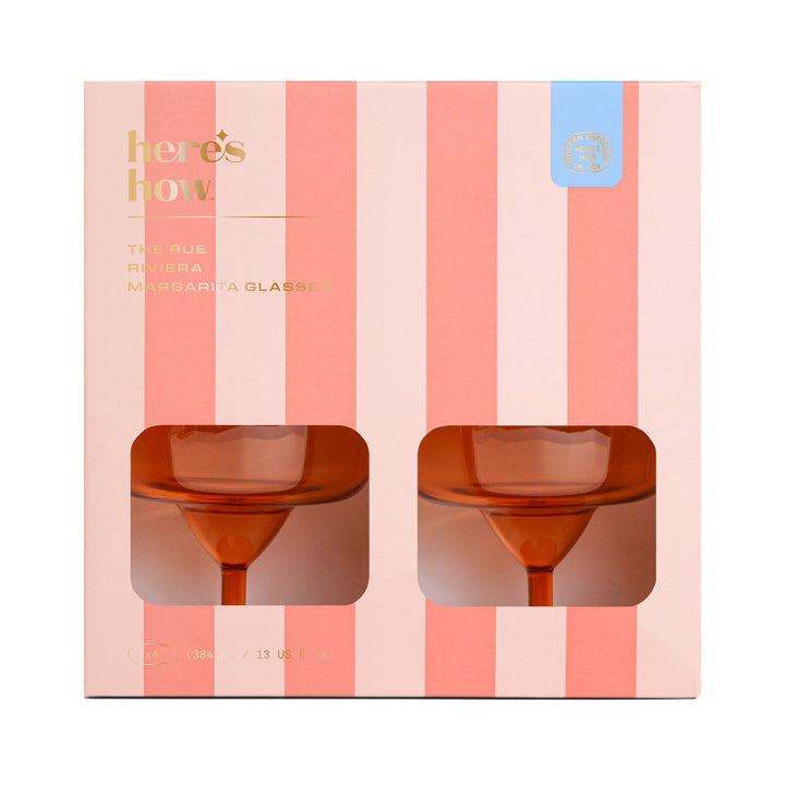 The Rue Margarita Acrylic Glasses Set of 4