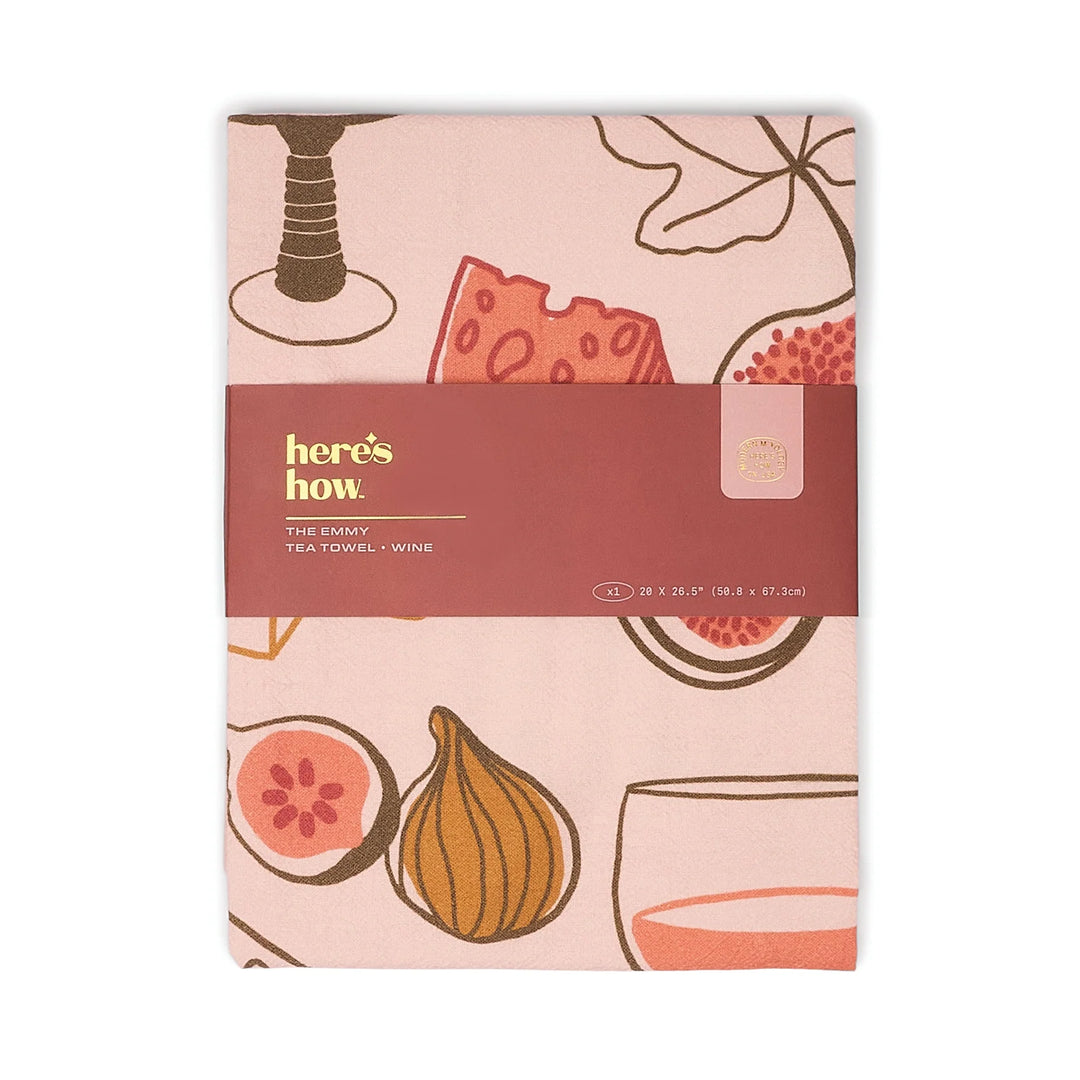 The Emmy Tea Towel Wine