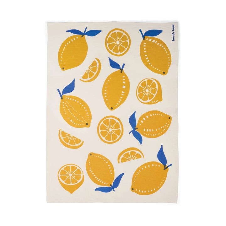 The Emmy Tea Towel Lemons