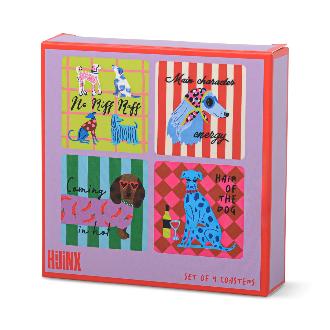 Hijinx The Dog Lover Set of 4 Coasters