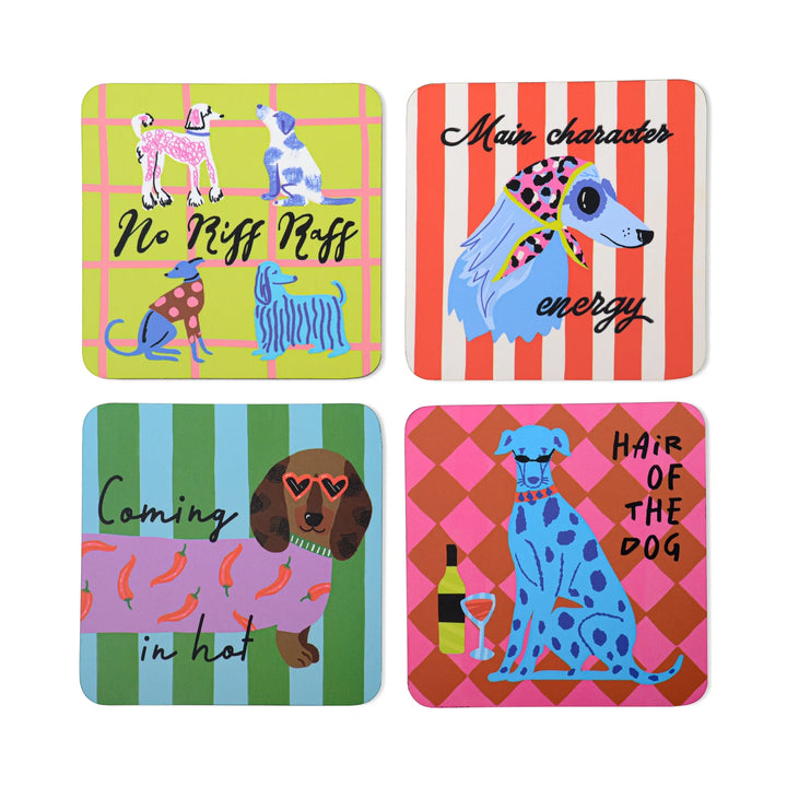 Hijinx The Dog Lover Set of 4 Coasters