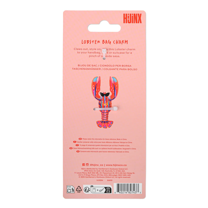 Hijinx Lobster Bag Charm