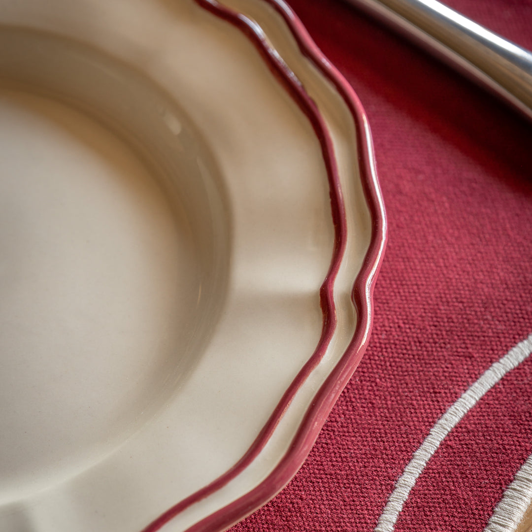 Set of 4 Heritage Scallop Side Plates