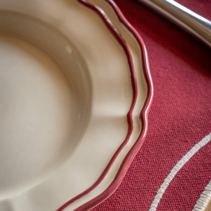 Set of 4 Heritage Scallop Side Plates