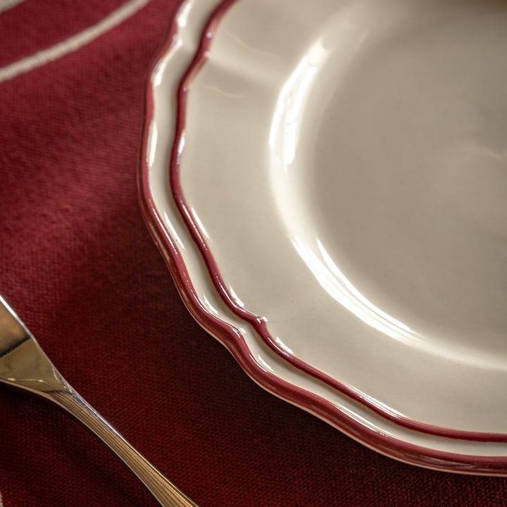 Set of 4 Heritage Scallop Side Plates