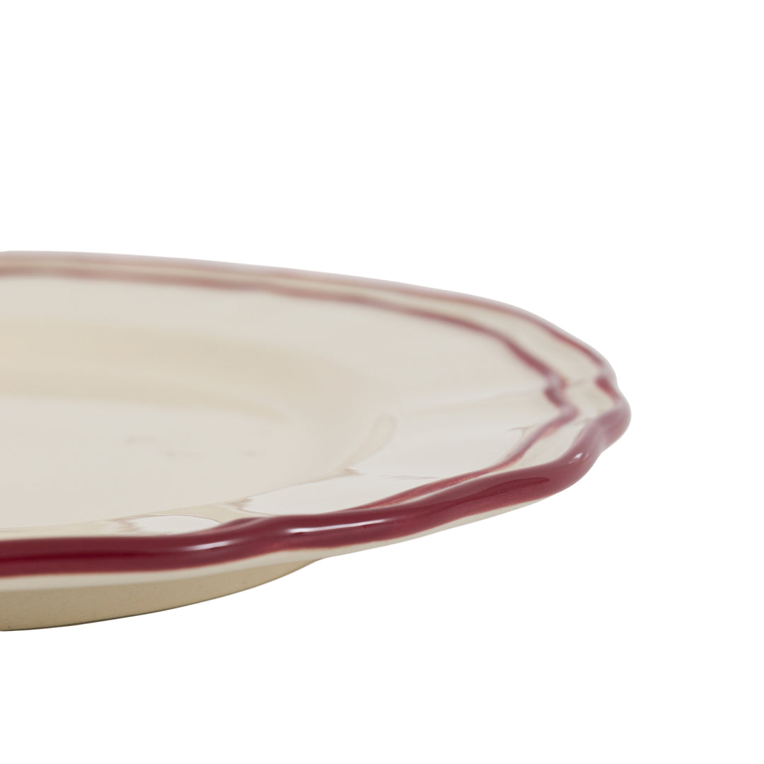 Set of 4 Heritage Scallop Side Plates