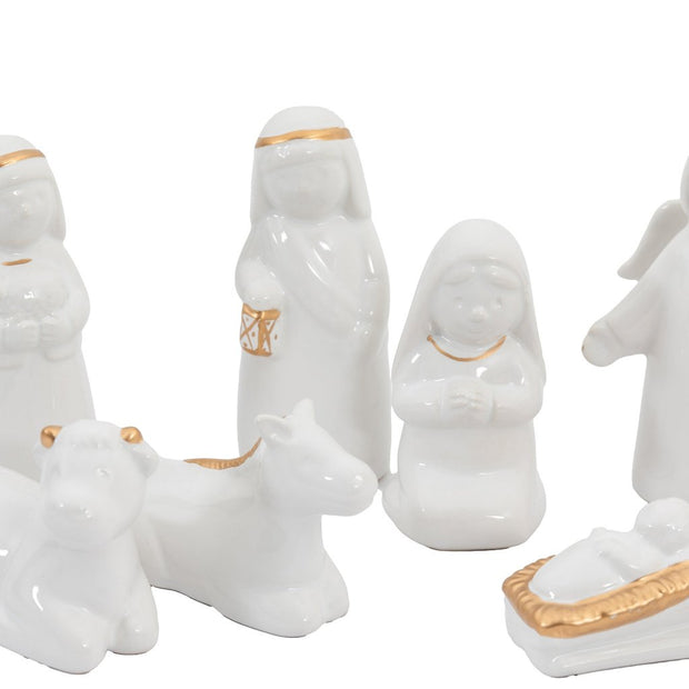 Porcelain Nativity Set