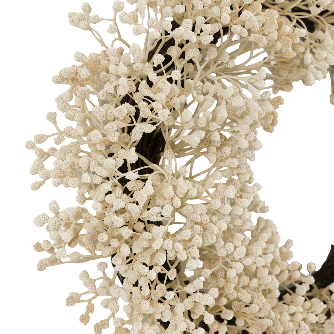 Natural Gypsophila Wreath