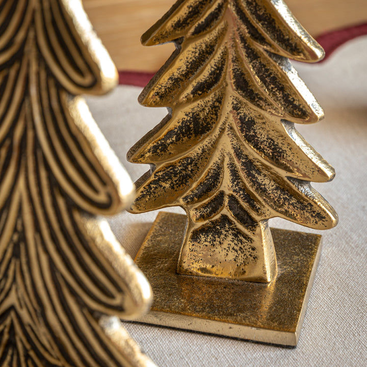 Heritage Set of 3 Tree Ornaments Gold