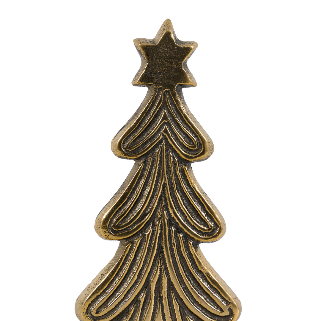 Heritage Set of 3 Tree Ornaments Gold