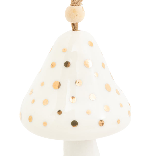 Pearly White Hanging Mushrooms 2pk