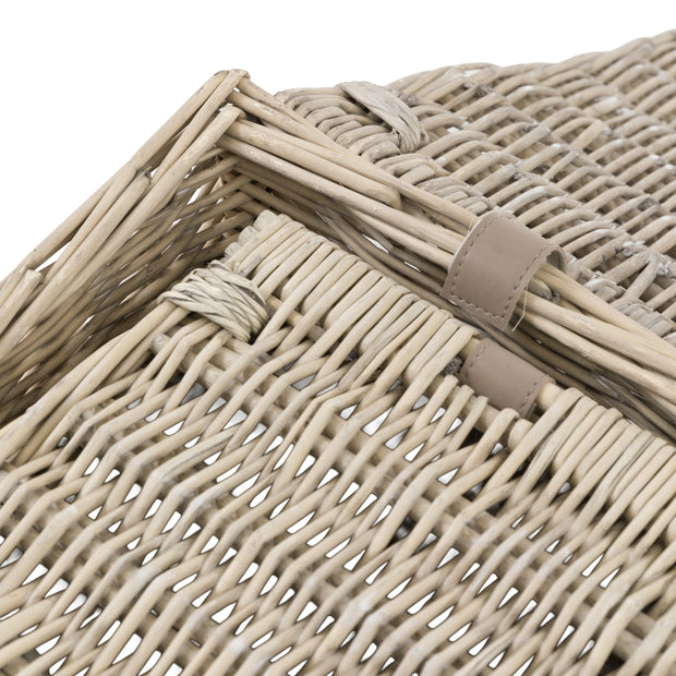 Rivra Lidded Baskets In Natural Set of 2