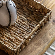 Alma Woven Rectangle Trays Natural Set of 2