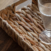 Alma Woven Rectangle Trays Natural Set of 2