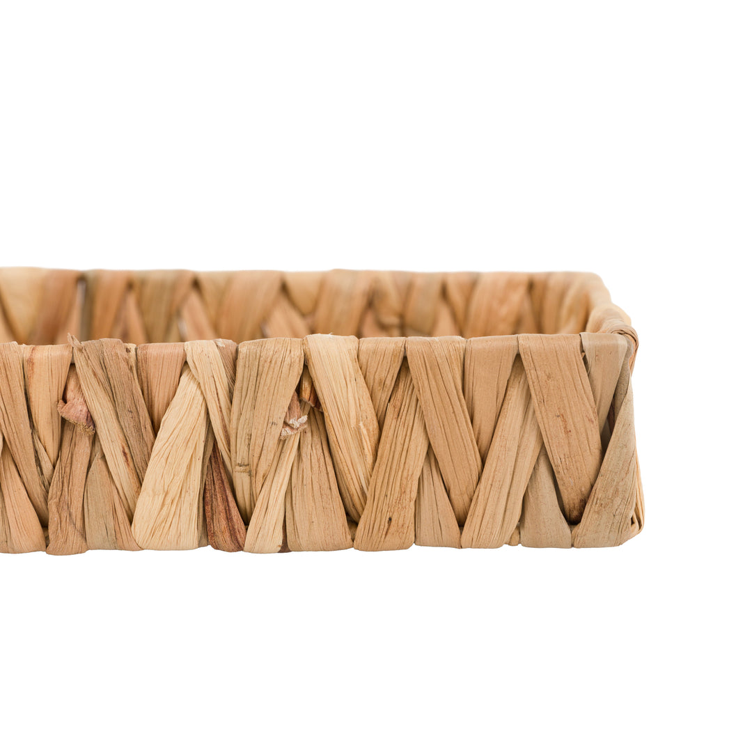 Alma Woven Rectangle Trays Natural Set of 2