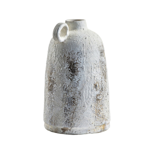 Mori Bottle Vase Whitestone Small