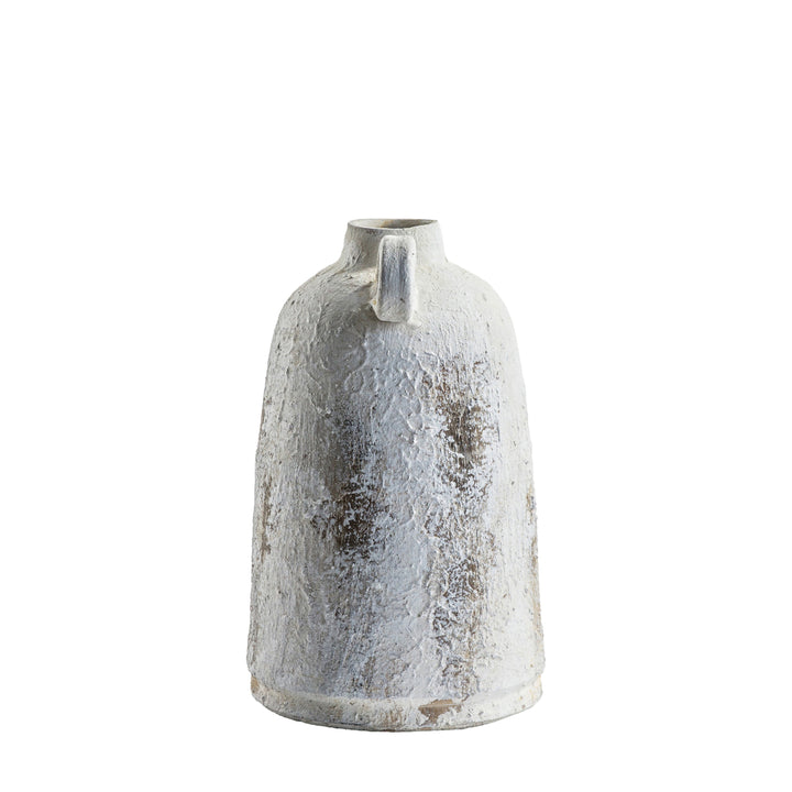 Mori Bottle Vase Whitestone Small