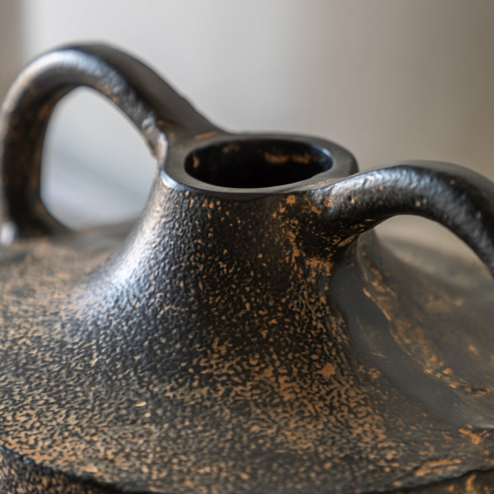 Small Gobi Cast Metal Vase