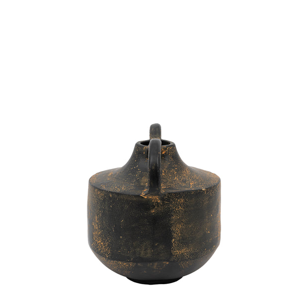 Small Gobi Cast Metal Vase
