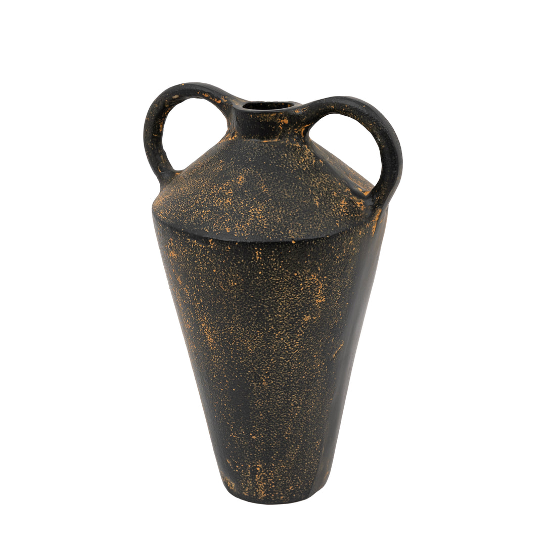 Large Gobi Cast Metal Vase