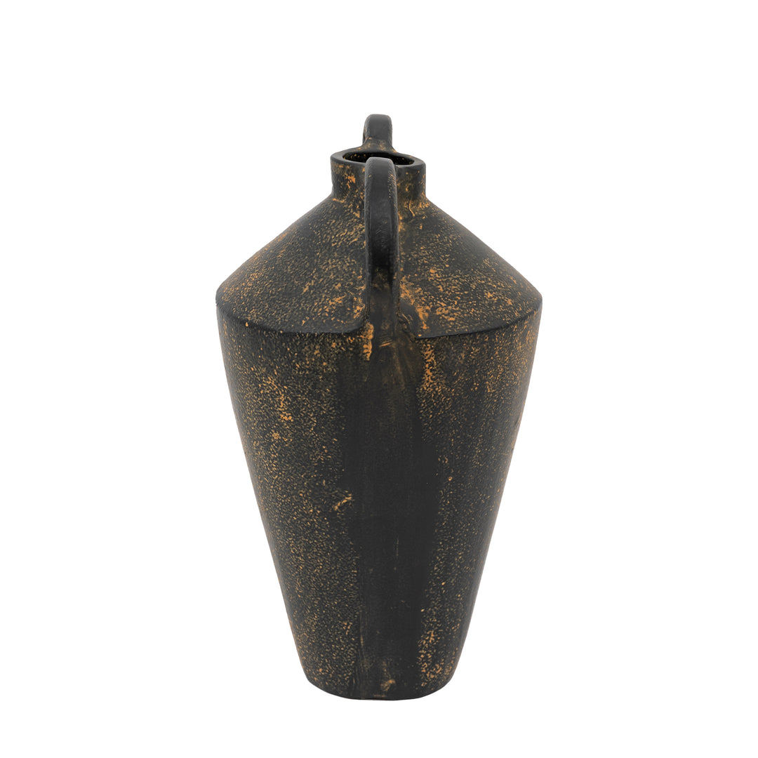 Large Gobi Cast Metal Vase