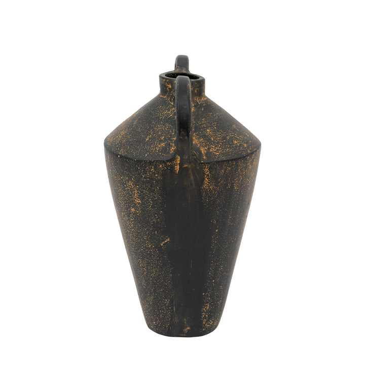 Large Gobi Cast Metal Vase