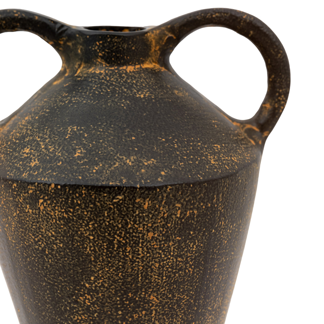 Large Gobi Cast Metal Vase