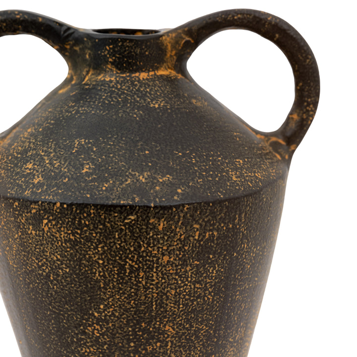 Large Gobi Cast Metal Vase