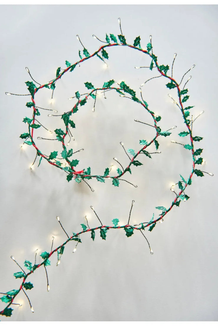 Holly Twine LED String Lights 50cm