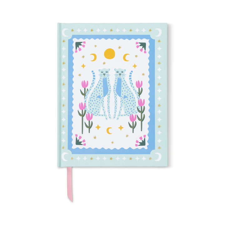 A Dopo Journal Blue Cheetahs