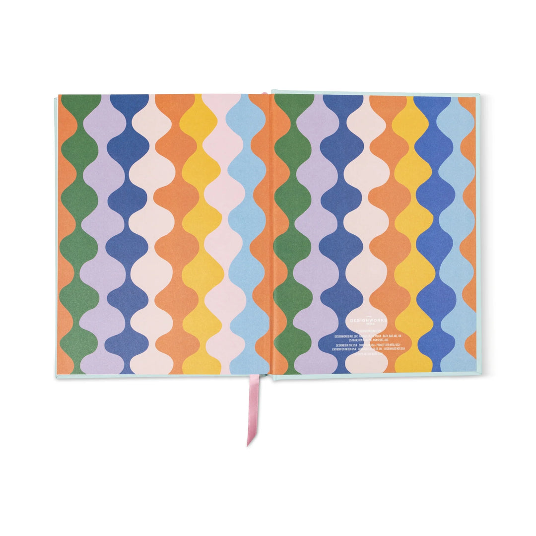 A Dopo Journal Blue Cheetahs