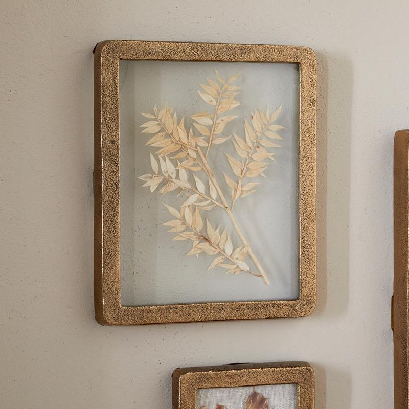 Jahala Wall Hung Photo Frame in Antique Brass