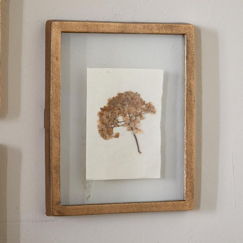 Jahala Wall Hung Photo Frame in Antique Brass