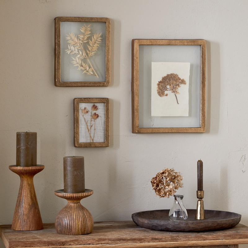 Jahala Wall Hung Photo Frame in Antique Brass