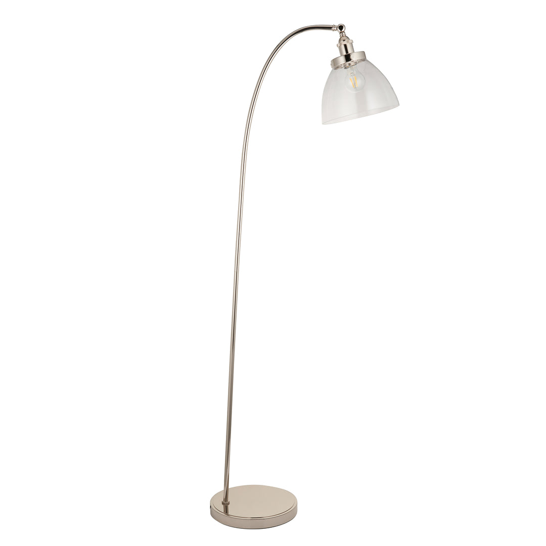 Hansen Floor Lamp in Bright Nickel