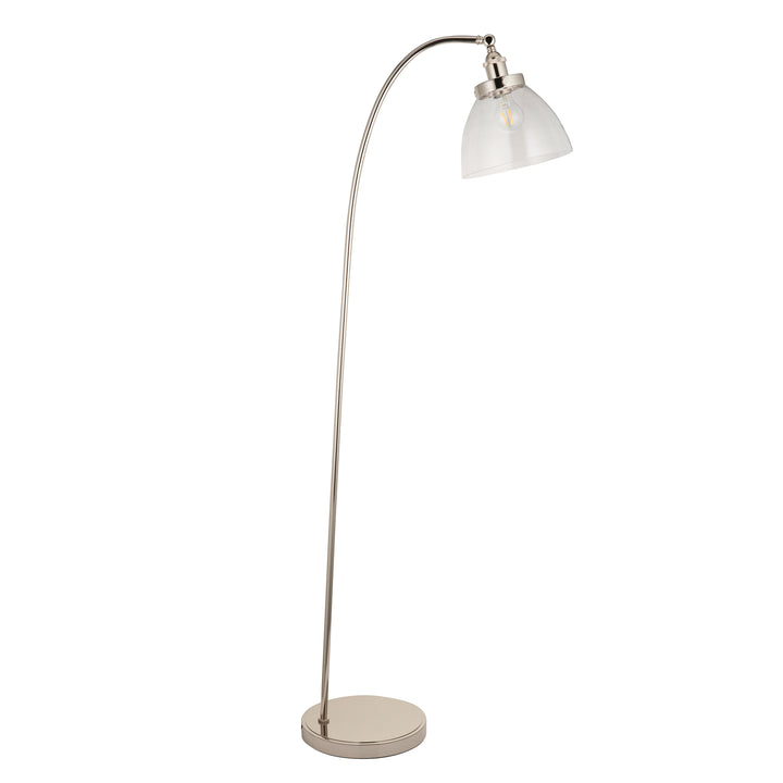 Hansen Floor Lamp in Bright Nickel