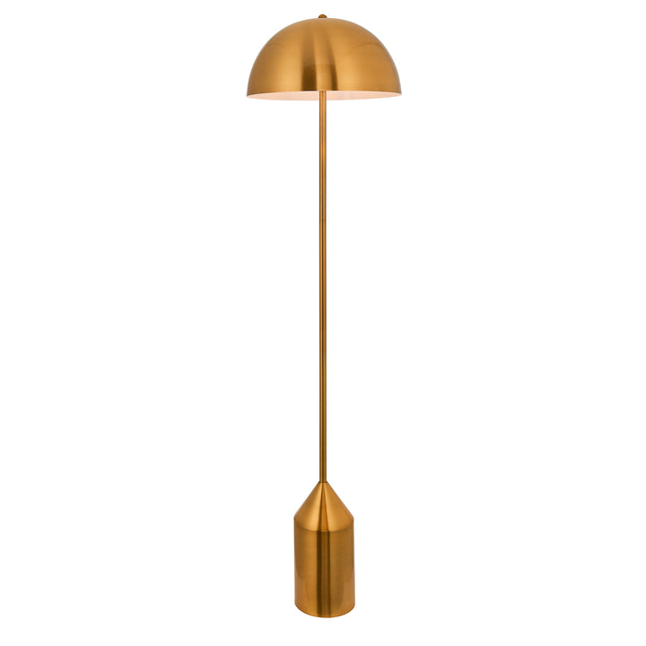 Nova Floor Lamp in Antique Brass