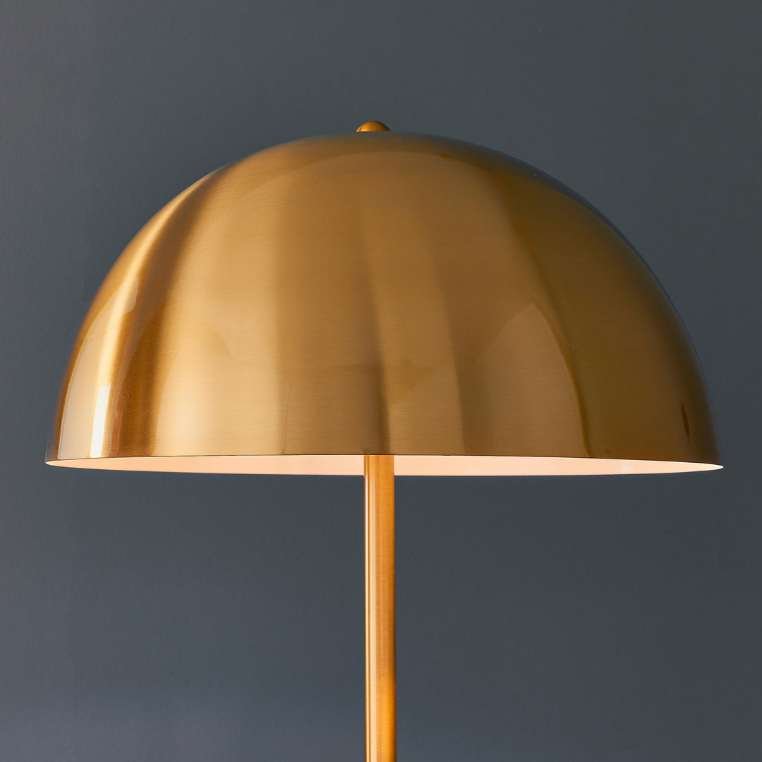 Nova Floor Lamp in Antique Brass