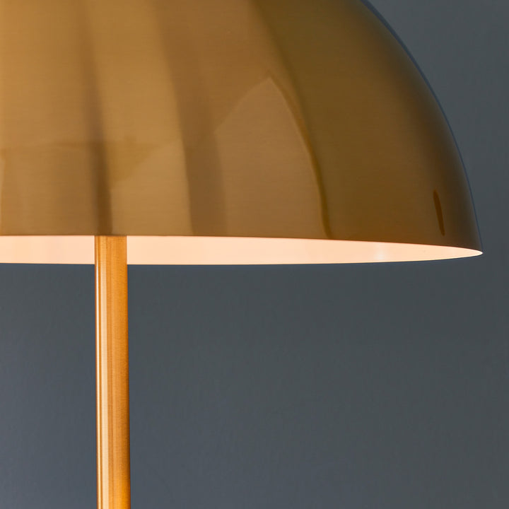 Nova Floor Lamp in Antique Brass