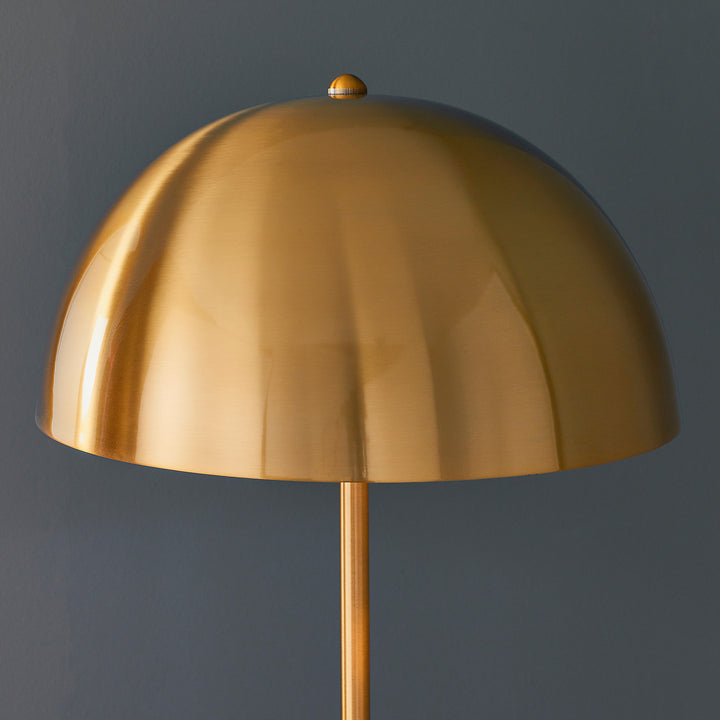 Nova Floor Lamp in Antique Brass