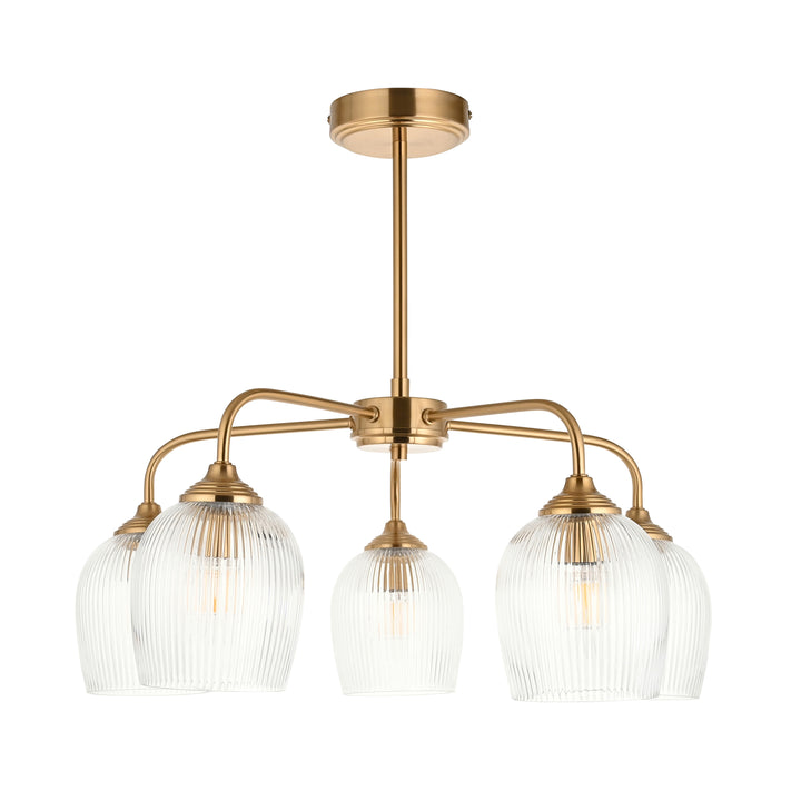 Ashcroft Ribbed Pendant Light