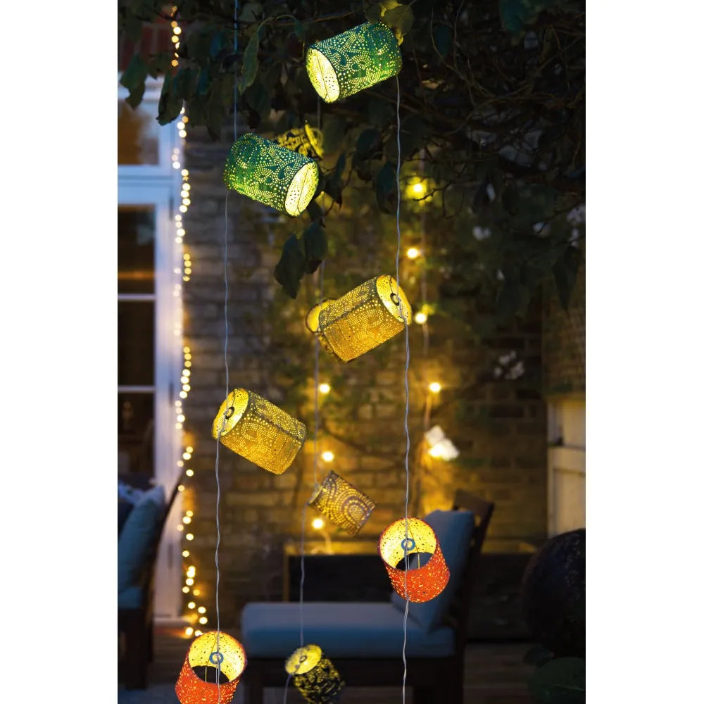 Solar/Battery LED Lantern Chain